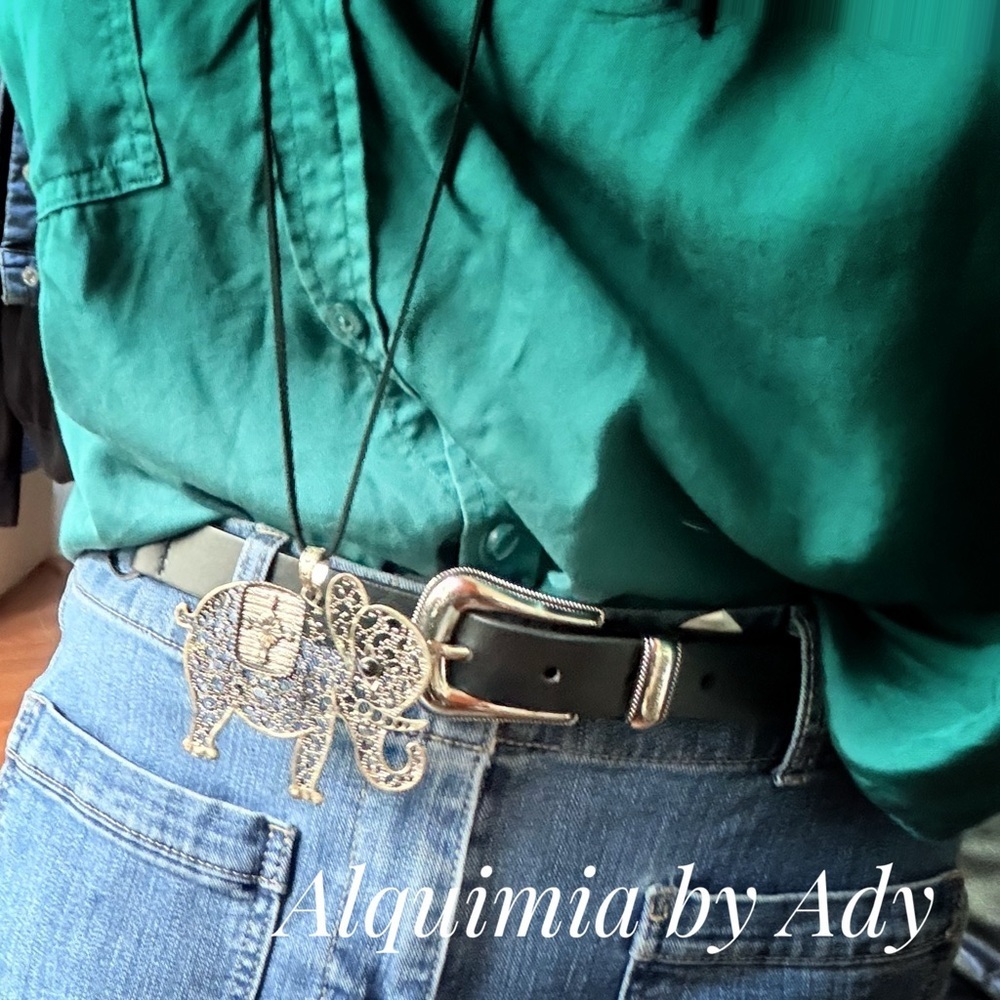 Alquimia Silver Elephant Necklace